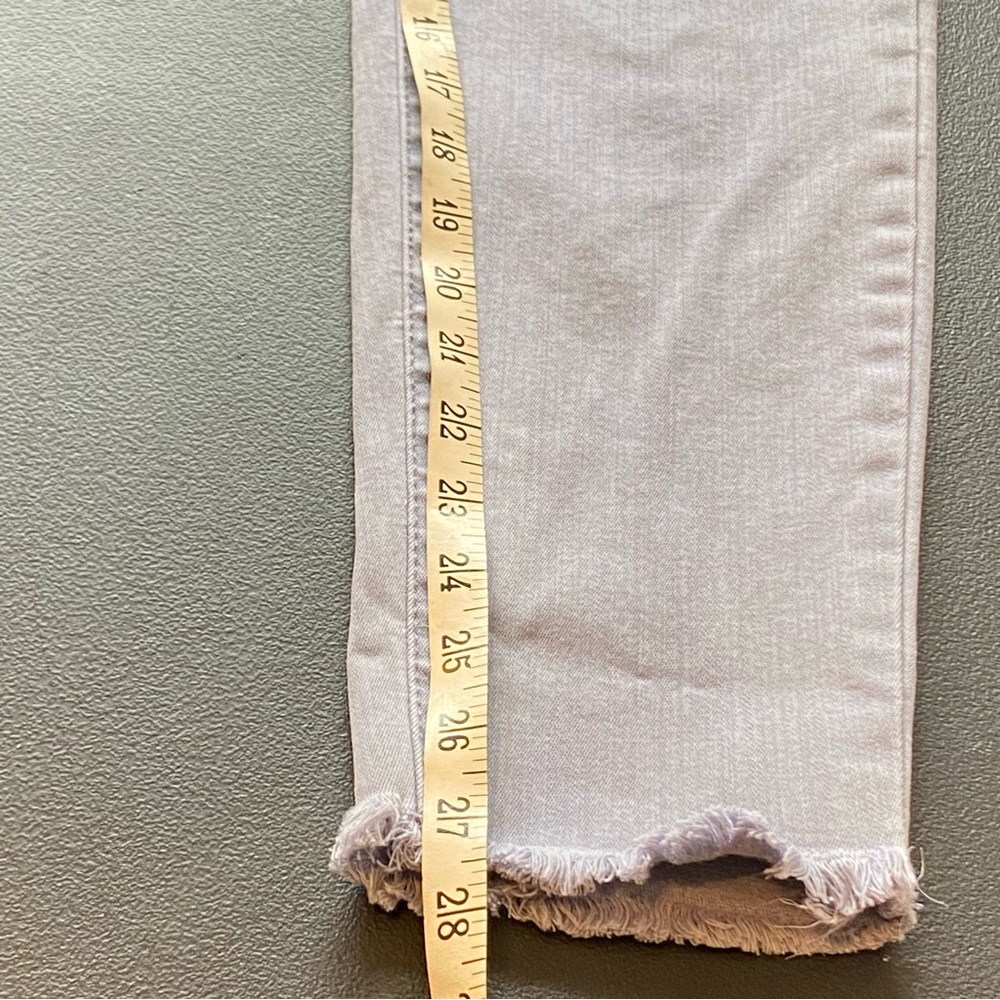 Celebrity Pink Jeans, Size:11 (30), In the Color Gray, Frayed Hem, Skinny ankle - Picture 10 of 12